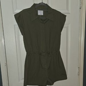 Celebrity Pink Olive Green Jumpsuit